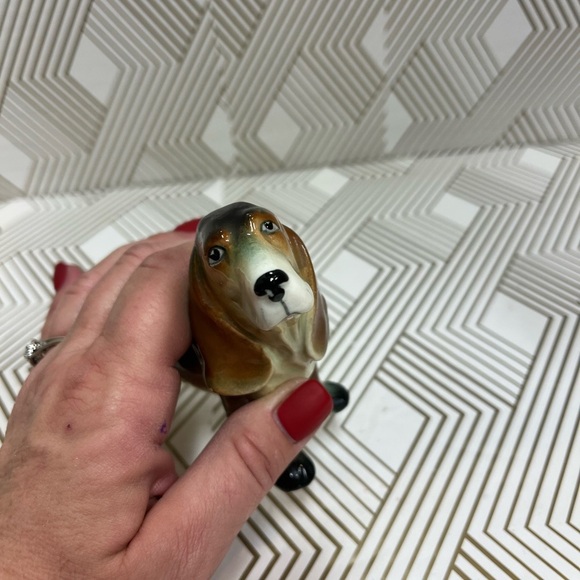 Vintage MCM Hound Dog Ceramic Figurine - Picture 8 of 11